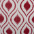 16" Red and White Ogee Design Round Large Bin - IMAGE 4