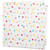 Set of 6 Red and White Polka Dots Printed Square Napkins 20" - IMAGE 3