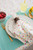 Set of 6 Red and White Polka Dots Printed Square Napkins 20"