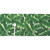 Tropical Banana Leaf Outdoor Zippered Table Runner - 108" - Green and White - IMAGE 2