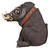 Angry Looking Big warthog Outdoor Garden Statue - 29" - IMAGE 3