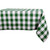 Farmhouse Check Rectangular Cotton Tablecloth - 84" - White and Emerald Green - IMAGE 1