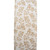 72" Gold Colored and White Metallic Holy Leaves Table Runner - IMAGE 4