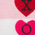 Set of 3 Pink and Red Heart Embroidered Rectangular Dishtowels 28" - IMAGE 5