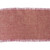 Chevron Fringed Jute Table Runner - 72" - Red and Beige - IMAGE 2