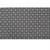 108" White and Black Geometric Rectangular Table Runner - IMAGE 2