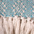 Aqua Blue and White Diamond Knitted Fringed Throw Blanket 50" x 60" - IMAGE 6