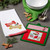 Set of 3 Green and White "Christmas Puppy" Embellished Rectangular Kitchen Sets 28" - IMAGE 2