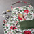 32" Red Poinsettias Christmas Chef Apron with Pocket - IMAGE 2