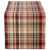 Plaid Rectangular Table Runner - 108" - Multicolor - IMAGE 2