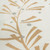 108" Gold Colored and White Metallic Holy Leaves Table Runner - IMAGE 3