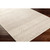 2' x 3' Cream White and Gray Rectangular Area Throw Rug