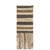 Brown and White Wall Hanging Tapestry with Fringe 70" x 24" - IMAGE 1