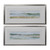 Set Of 2 Panoramic Seascape Canvas Hand Painted Indoor Painted Wall Art  46" - IMAGE 1