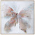 Butterfly Hand Painted Framed Canvas Wall Art - 51" x 51" - IMAGE 1