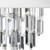 28.25” White and Crystal Modern Table Lamp with Matching White Lamp Shade - IMAGE 3