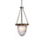 33" Clear Halophane Glass Hanging Light Fixture - IMAGE 1