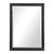 34.75” Black Gower Aged Vanity Mirror - IMAGE 1