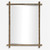 Beveled Rectangular Wall Mirror - 40" - Antique Gold - IMAGE 1