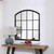 Distressed Arch Wall Mirror - 40" - Black - IMAGE 3