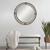 Rope Metal Round Wall Mirror - 36" - Brown and Black - IMAGE 2