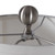 36" Silver Nickle Accent Indoor Table Lamp - IMAGE 2