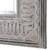 40" White Wash Metal Rectangle Hanging Wall Mirror - IMAGE 3