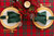 Tartan Plaid Round Cotton Christmas Tablecloth - 70" - Red and Green