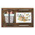Time to Celebrate Small Gift Box with Card Set - 5.75" - Brown and White - Set of 2 - IMAGE 1