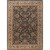 2' x 3' Brown and Beige Floral Rectangular Area Throw Rug - IMAGE 1