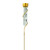15" Gold and Clear Vermont Grande View Rain Gauge - IMAGE 1