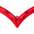 Lighted Double Heart Inset Valentine's Day Window Silhouette - 17" - Red - IMAGE 6