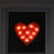 Lighted Heart Valentine's Day Window Silhouette - 14.25" - Red - IMAGE 3