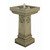 White Chapel Manor Pedestal Garden Fountain - 28" - IMAGE 1