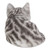 7" White and Black Tabby Kitten Sleeping Figurine - IMAGE 3