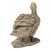 10.75" Driftwood look Duck Outdoor Garden Statue - IMAGE 3