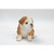 6.5" Sitting Bulldog Puppy Outdoor Garden Statue - IMAGE 1