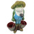 17.5 Frog Holding  Flower Buckets Outdoor Garden Statue - IMAGE 3