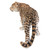 33" Black and Beige Stalking Leopard Outdoor Garden Statue - IMAGE 3