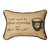12.5" Tan and Black "I Just Want To Drink Coffee and Pet My Cat" Rectangular Throw Pillow - IMAGE 1