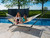 Striped Polyester Quilted Two Person Double Hammock - 144" x 60" - Multi-Color - IMAGE 3