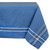 French Striped Rectangular Tablecloth - 84" - Periwinkle Blue and White - IMAGE 1
