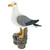 17.5" Dockside Seagull Outdoor Garden Statue - IMAGE 1