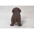 Chocolate Labrador Puppy Outdoor Garden Statue - 8" - IMAGE 3