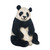 18" Extra Large Sitting Panda Garden Statue - IMAGE 1