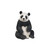 18" Extra Large Sitting Panda Garden Statue - IMAGE 4