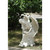 26" White and Gray Sleeping Angel Outdoor Garden Statue - IMAGE 5