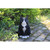 11.5" Sitting Cat Outdoor Garden Statue - IMAGE 2