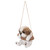 5.5" Hanging Shih Tzu Puppy Outdoor Garden Statue - IMAGE 3