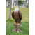 26.75" Bald Eagle on Stump Outdoor Garden Statue - IMAGE 5